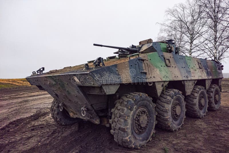 Vehículo de combate de infantería ifv imagenes de archivo