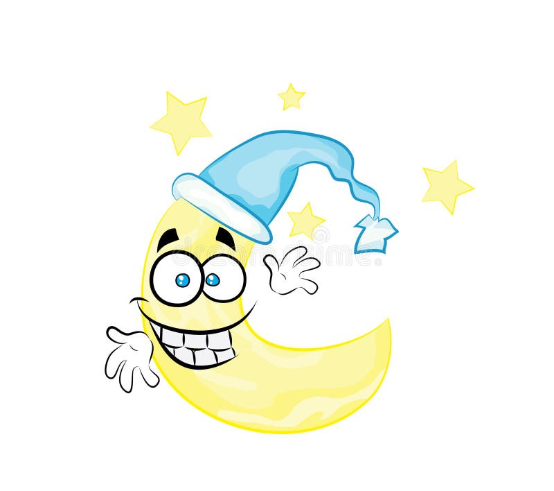 Cartoon Half Moon Stock Illustrations – 2,243 Cartoon Half Moon Stock ...