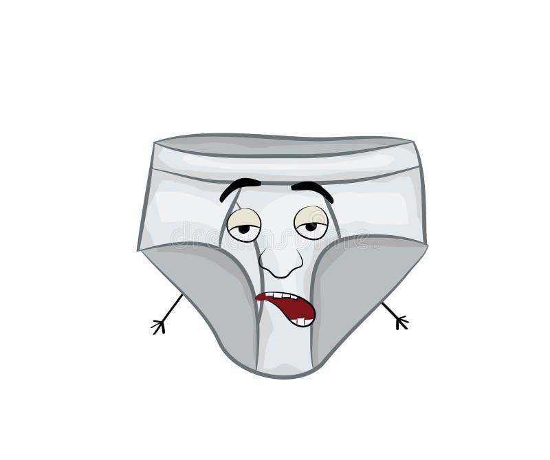 underpants underwear men cartoon vector illustration 25441608
