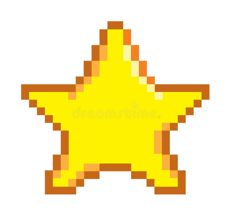 Как нарисовать пиксельную звезду