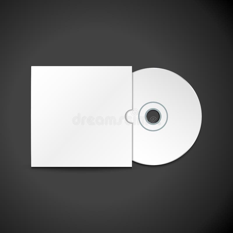 Vektor-CD-Abdeckungsmodell vektor abbildung Vektor-CD-Abdeckungsmodell vektor abbildung