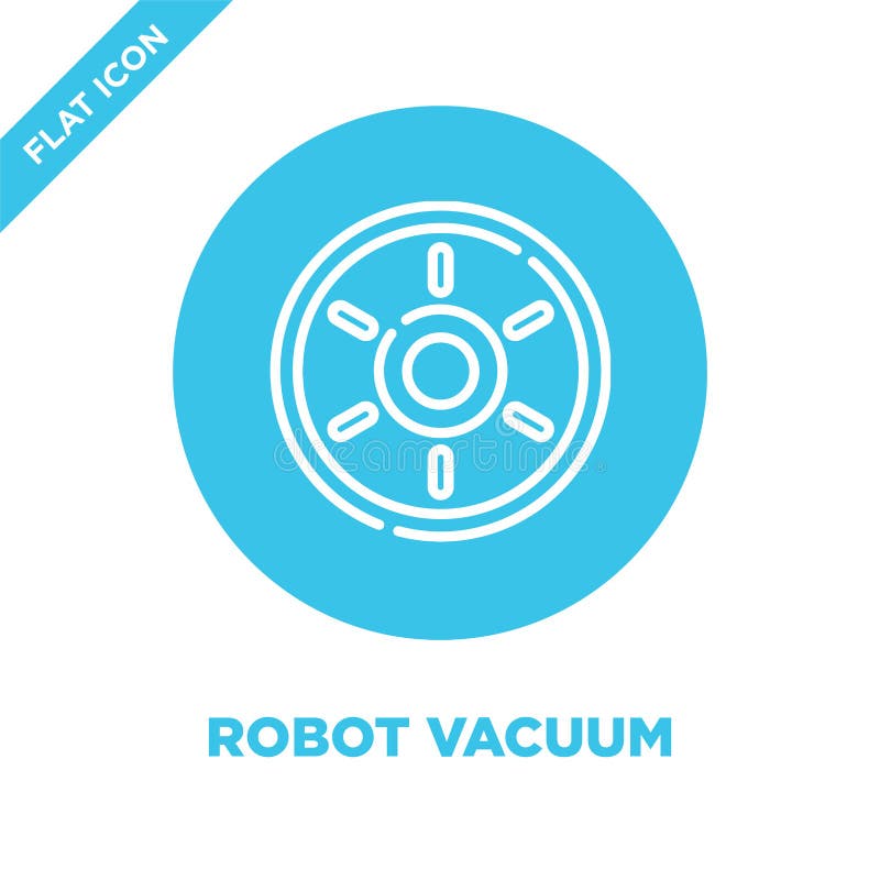 vektor för robotvakuumsymbol från smart hem- samling Tunn linje illustration för vektor för symbol för robotvakuumöversikt r vektor illustrationer vektor för robotvakuumsymbol från smart hem- samling Tunn linje illustration för vektor för symbol för robotvakuumöversikt r vektor illustrationer