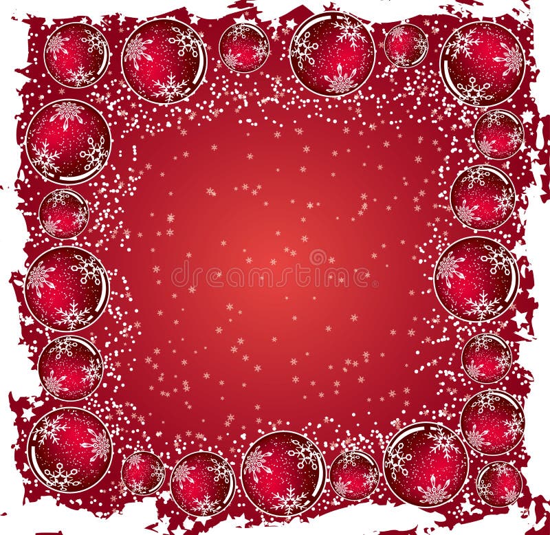 vektor för spheres för bakgrundsjulgrunge royaltyfri illustrationer vektor för spheres för bakgrundsjulgrunge royaltyfri illustrationer