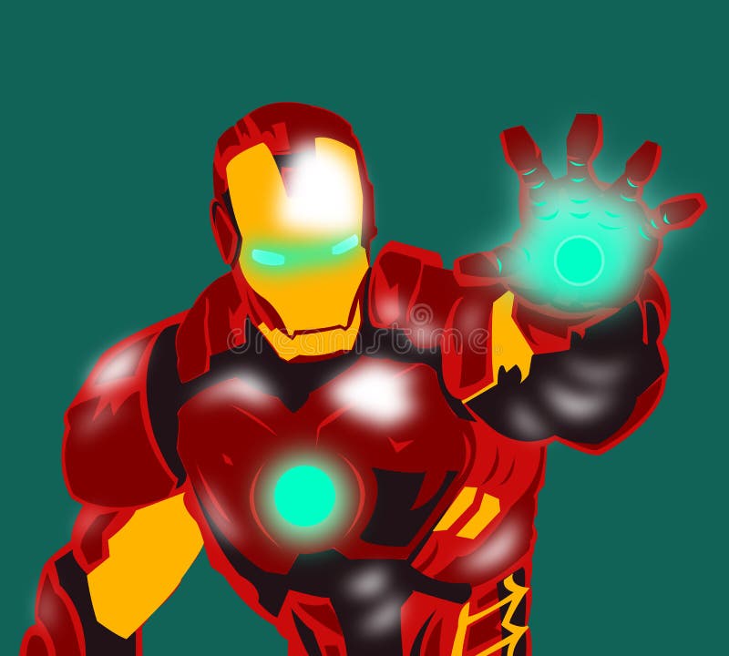 Vektor ironman mark1 illustration