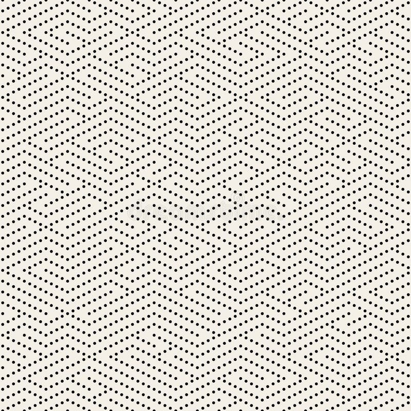 Vektor-nahtlose Schwarzweiss-punktierte Linien Maze Pattern