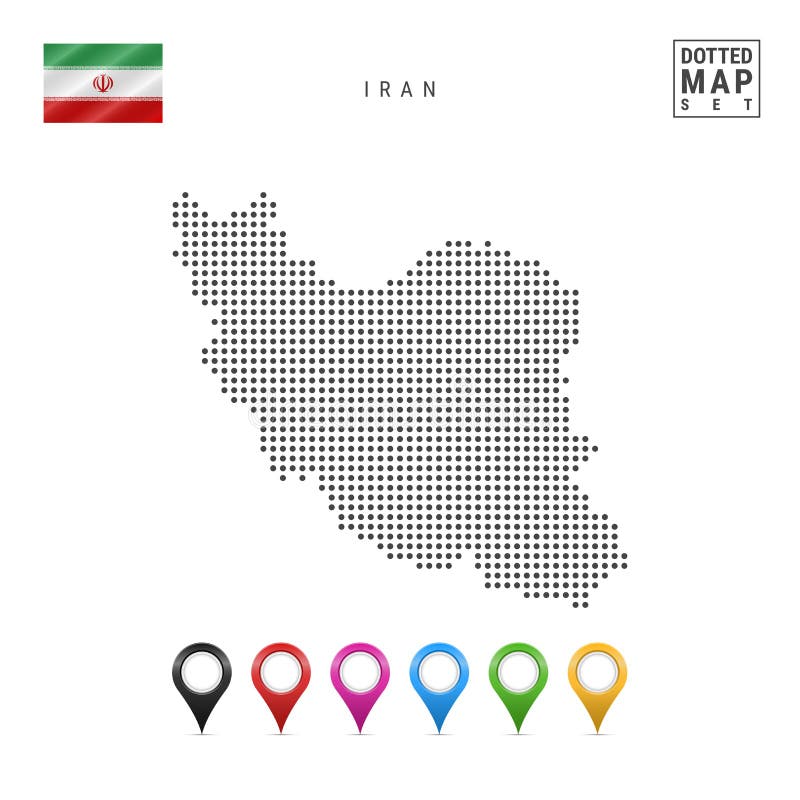 Vektor prucken översikt av Iran Enkel kontur av Iran Nationsflaggan av Iran Uppsättning av mångfärgade översiktsmarkörer stock illustrationer Vektor prucken översikt av Iran Enkel kontur av Iran Nationsflaggan av Iran Uppsättning av mångfärgade översiktsmarkörer stock illustrationer