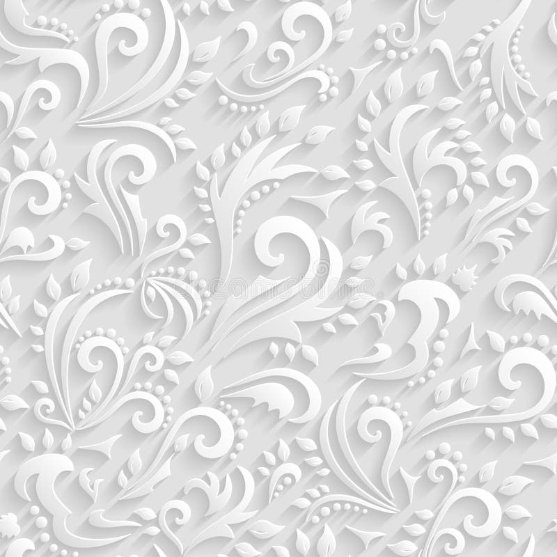 Vektor-viktorianischer nahtloser mit Blumenhintergrund Einladung des Origami-3d, Hochzeit, Papierkarten dekoratives Muster lizenzfreie abbildung Vektor-viktorianischer nahtloser mit Blumenhintergrund Einladung des Origami-3d, Hochzeit, Papierkarten dekoratives Muster lizenzfreie abbildung