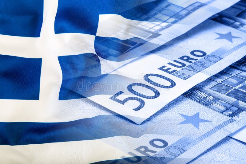 Vektor vorhanden Fokus auf Seil Fünf, 10 und fünfzig Eurobanknoten Bunte wellenartig bewegende Griechenland-Flagge auf einem Euro stockfoto Vektor vorhanden Fokus auf Seil Fünf, 10 und fünfzig Eurobanknoten Bunte wellenartig bewegende Griechenland-Flagge auf einem Euro stockfoto