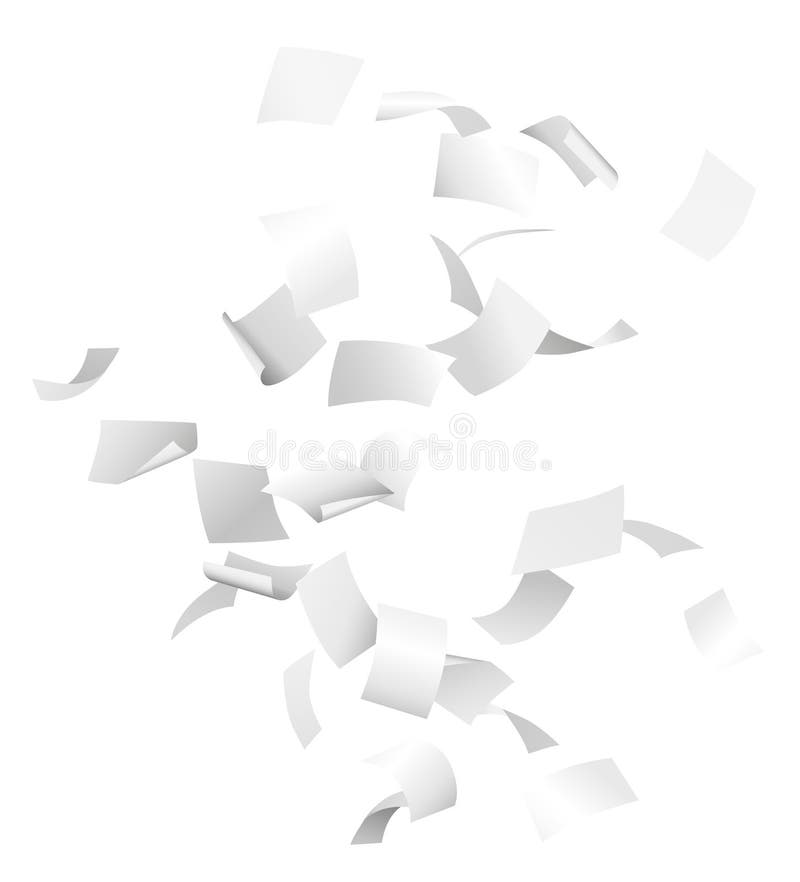 Weisse Fliegende Serviette Stock Abbildung Illustration Von Muster 153355682