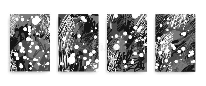 Vektorboxar, banderoller, affischer, kort, broschyr med abstrakt utformning vektor illustrationer Vektorboxar, banderoller, affischer, kort, broschyr med abstrakt utformning vektor illustrationer