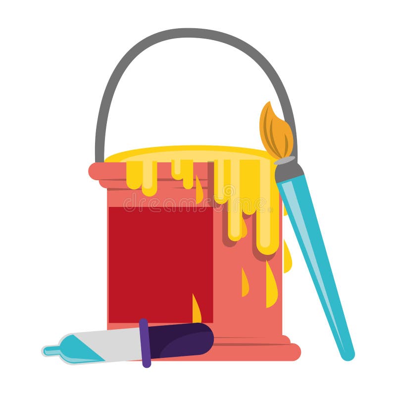 Vektorer och digitala hjälpmedel för grafisk design stock illustrationer