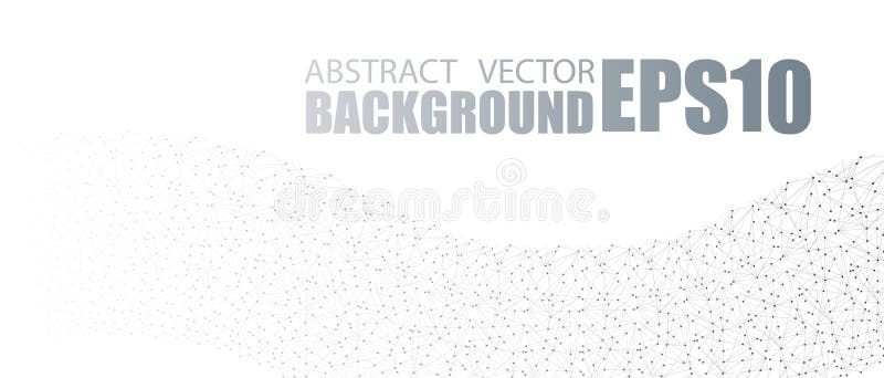 Vektorfahnendesign, Verbindungspunkte und Linien Verbindung des globalen Netzwerks Geometrischer verbundener abstrakter Hintergru stock abbildung Vektorfahnendesign, Verbindungspunkte und Linien Verbindung des globalen Netzwerks Geometrischer verbundener abstrakter Hintergru stock abbildung