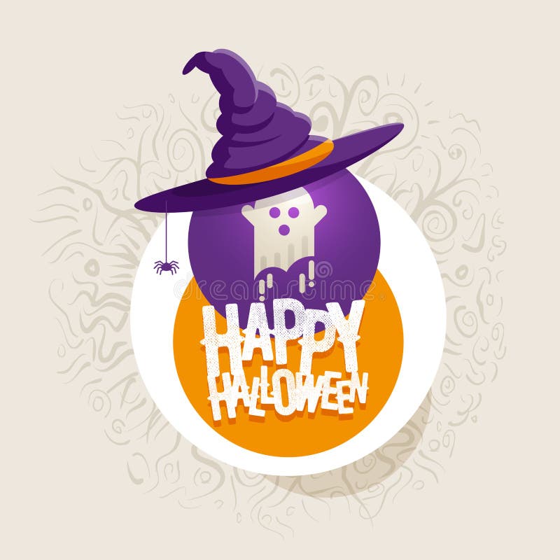 Vektorhalloween design royaltyfri illustrationer Vektorhalloween design royaltyfri illustrationer