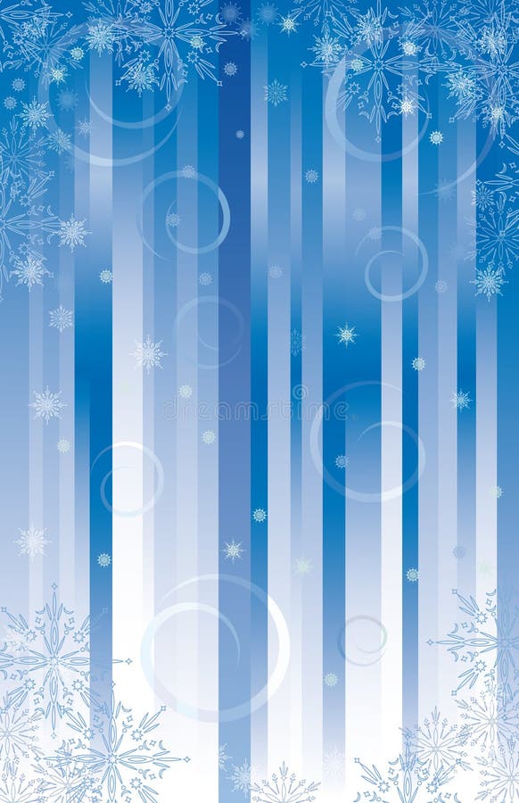 Vector background for Christmas with snowflakes.Blue palette. Vector background for Christmas with snowflakes.Blue palette.