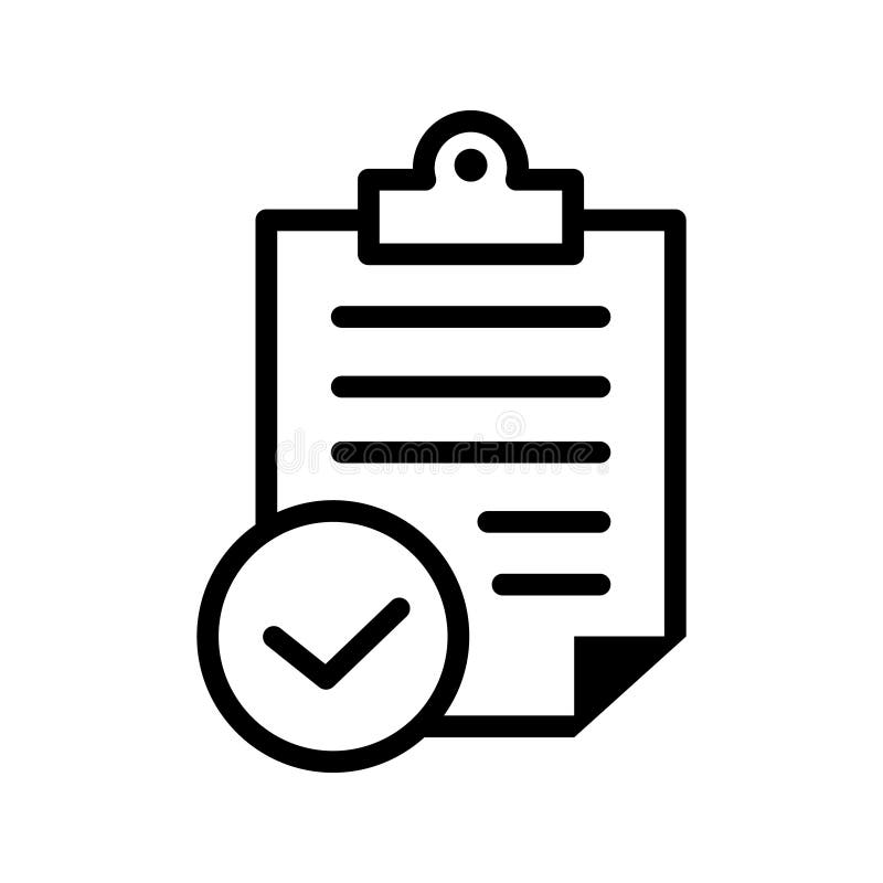 Compliance document vector icon. Approved process illustration symbol. regulation sign or logo. For web sites. Compliance document vector icon. Approved process illustration symbol. regulation sign or logo. For web sites.