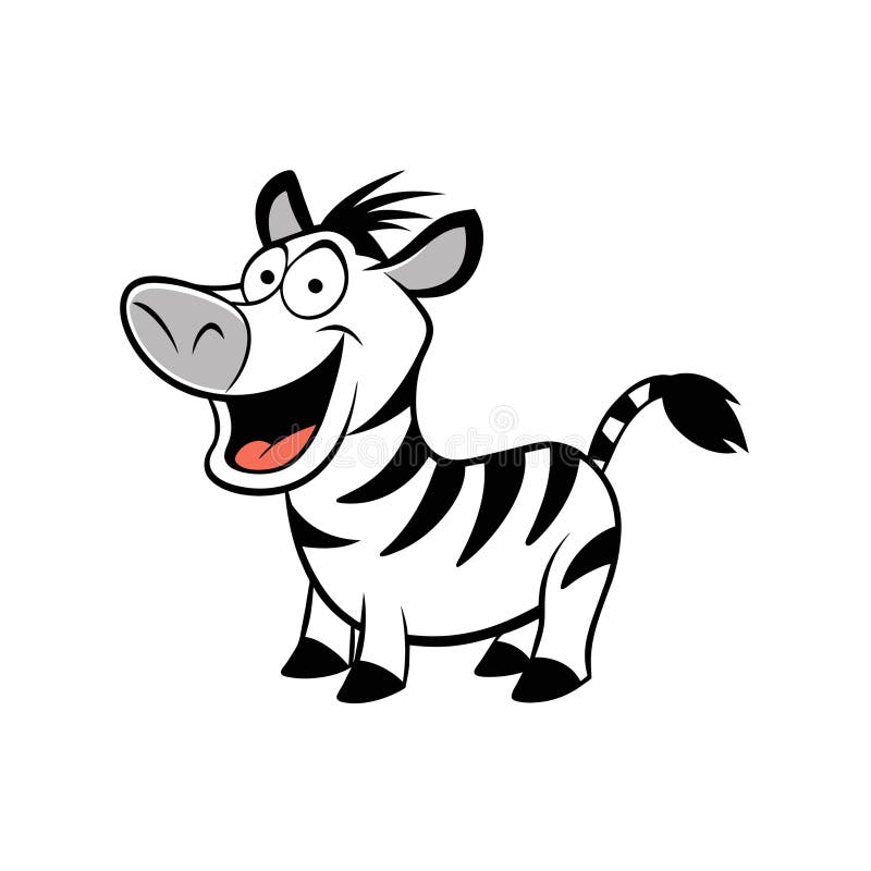 Vektorillustration för brackvellernas zebra-läsningsikon royaltyfri illustrationer