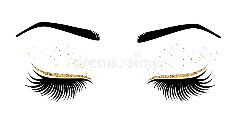 Vector illustration of eyes with long eyes lashes. For beauty salon, lash extensions maker. Vector illustration of eyes with long eyes lashes. For beauty salon, lash extensions maker.