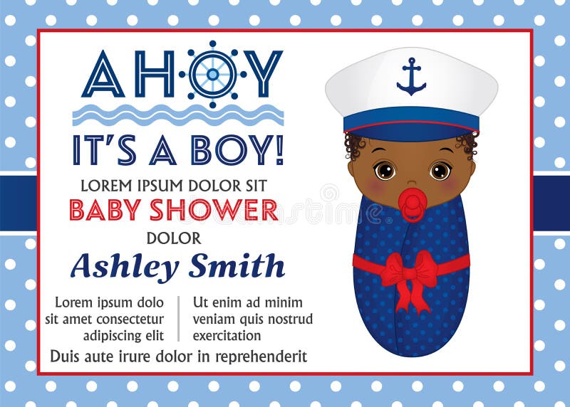 Vektorkortmall för baby shower Vektorn behandla som ett barn pojken stock illustrationer Vektorkortmall för baby shower Vektorn behandla som ett barn pojken stock illustrationer