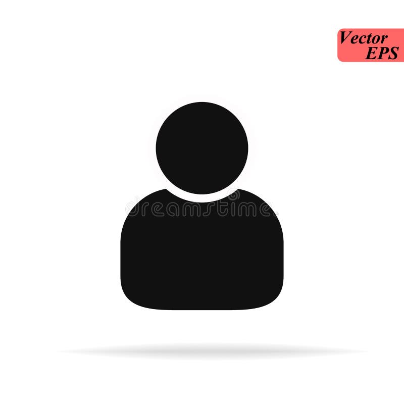 Vektormann-Profil Ikone Mann-Ikonen-Vektor Einfaches flaches Symbol Perfekte schwarze Piktogrammillustration auf weißem Hintergru stock abbildung Vektormann-Profil Ikone Mann-Ikonen-Vektor Einfaches flaches Symbol Perfekte schwarze Piktogrammillustration auf weißem Hintergru stock abbildung