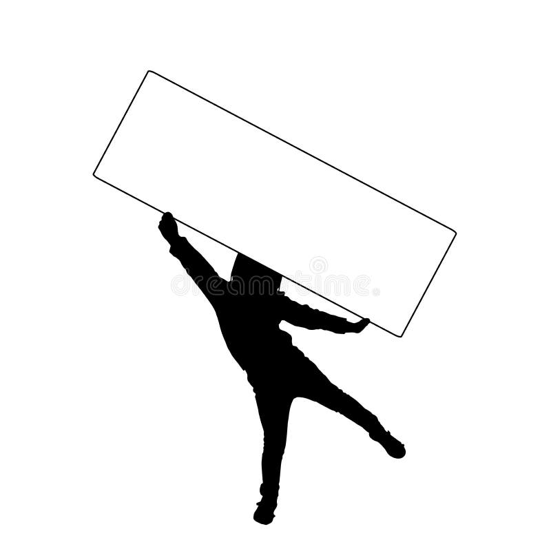 Vektorschattenbild eines Kindes stock abbildung Vektorschattenbild eines Kindes stock abbildung