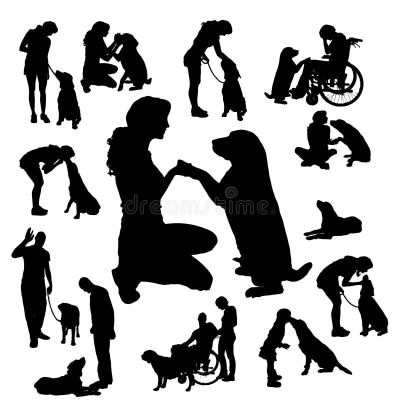 Vektorhintergrund Des Hund Silhouette Vektor Abbildung Illustration Von Hunde Welpe 87844156