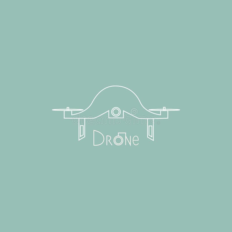 Vektorsurrlogo stock illustrationer