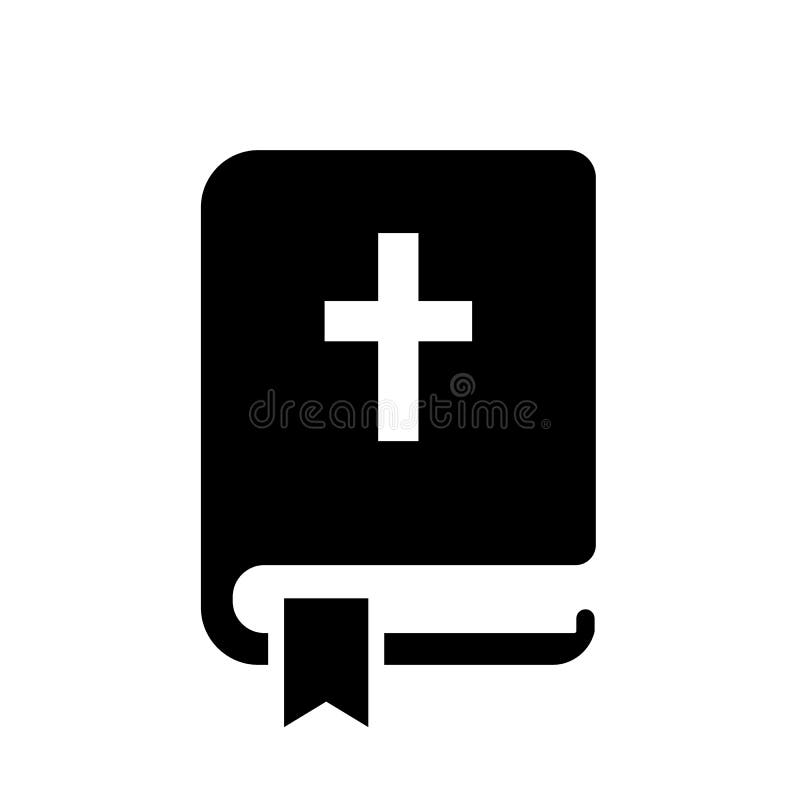 Vektorsymbol f?r helig bibel stock illustrationer Vektorsymbol f?r helig bibel stock illustrationer
