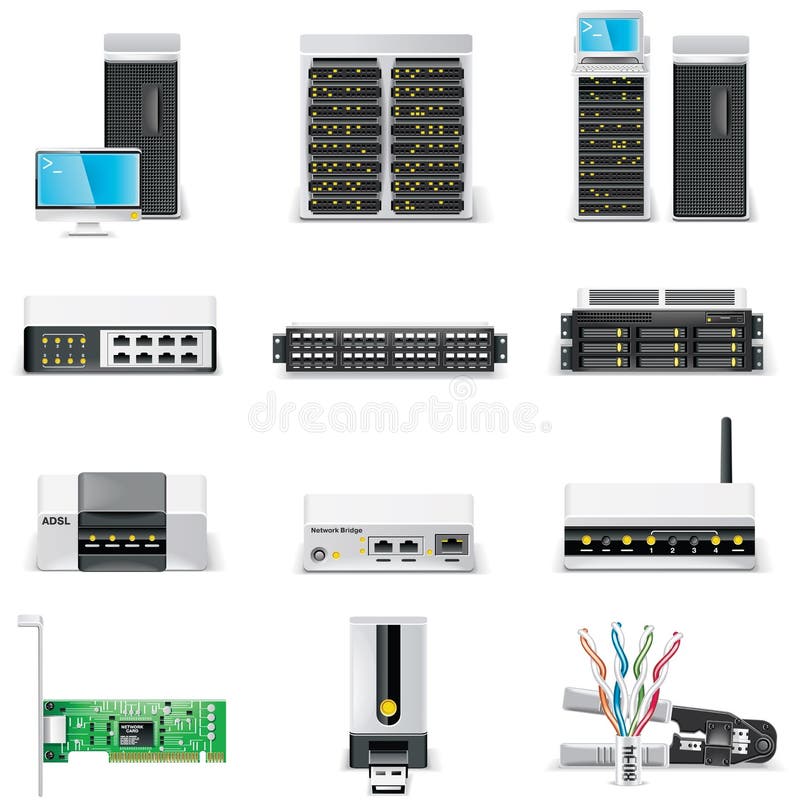 Vektorweißes Computer-Ikonenset. Vernetzung des Teil-2. lizenzfreie abbildung Vektorweißes Computer-Ikonenset. Vernetzung des Teil-2. lizenzfreie abbildung