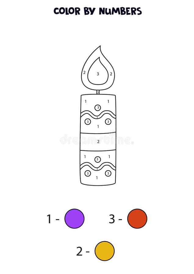 Números de cores de acordo com o exemplo. jogo de matemática para