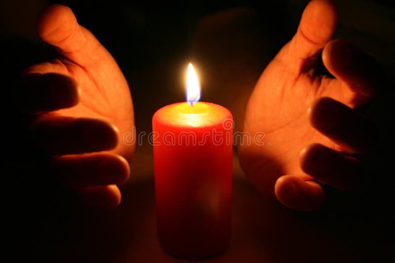 Vela de Easter imagens de stock royalty free