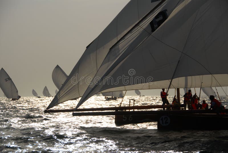 Vela a navegar imagens de stock Vela a navegar imagens de stock