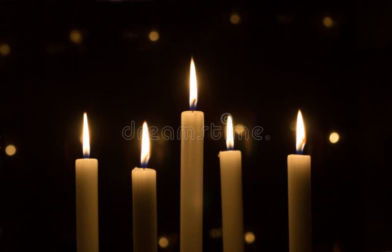 Velas foto de archivo libre de regalías Velas foto de archivo libre de regalías