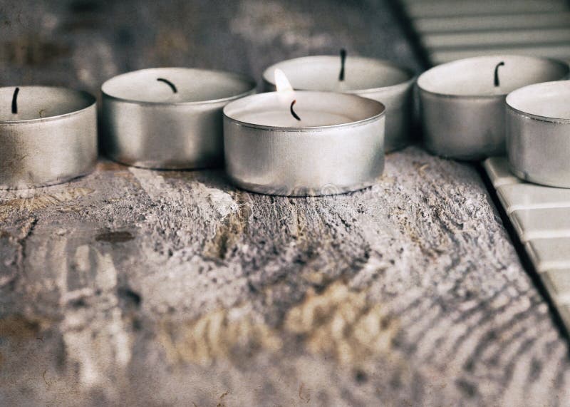 Velas fotos de archivo libres de regalías