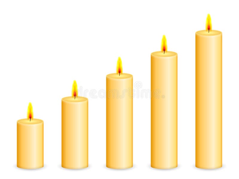 Velas ilustração stock Velas ilustração stock