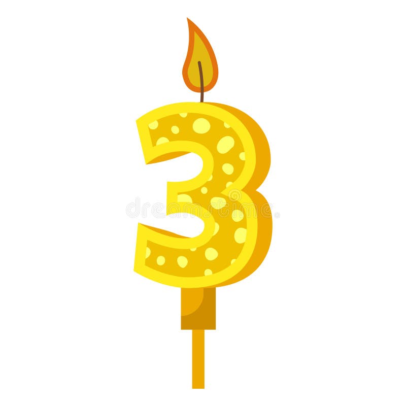 velas de aniversário com números nove e fogo. ícone colorido para
