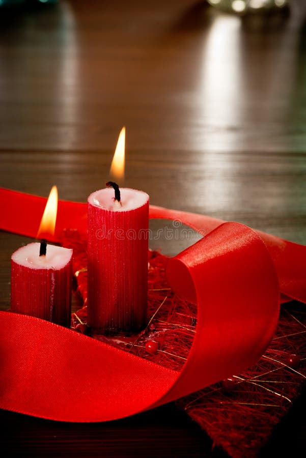 Velas de la Navidad imagenes de archivo Velas de la Navidad imagenes de archivo