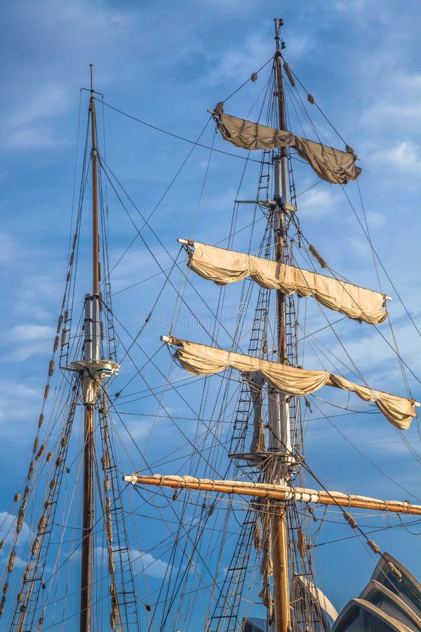 Vele della nave immagine stock libera da diritti Vele della nave immagine stock libera da diritti