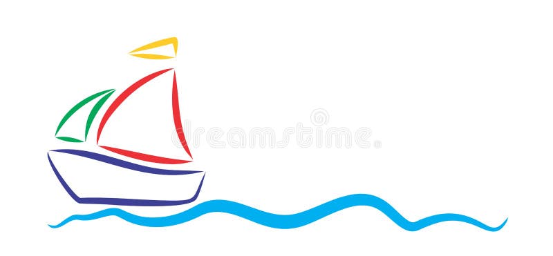 Velero del logotipo libre illustration Velero del logotipo libre illustration