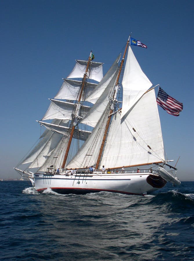 Velero Irving Johnson imágenes de archivo libres de regalías Velero Irving Johnson imágenes de archivo libres de regalías