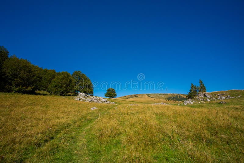 Velká Fatra Borišovské hory krajina