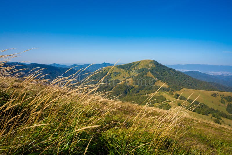 Velka Fatra Borisov mountains landscape