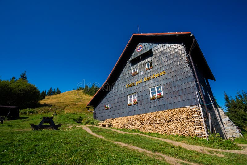 Velka Fatra Borisov mountains shelter