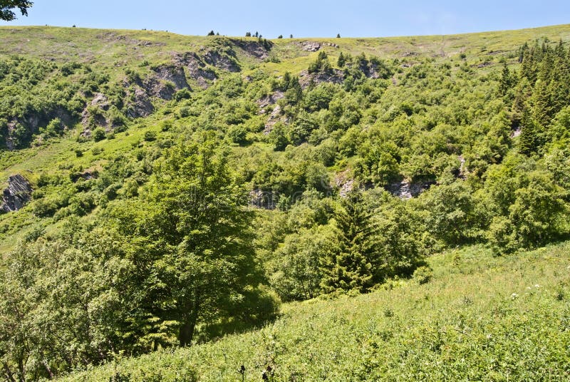 Velka Kotlina Valley in Jeseniky Mountains Stock Image - Image of ...