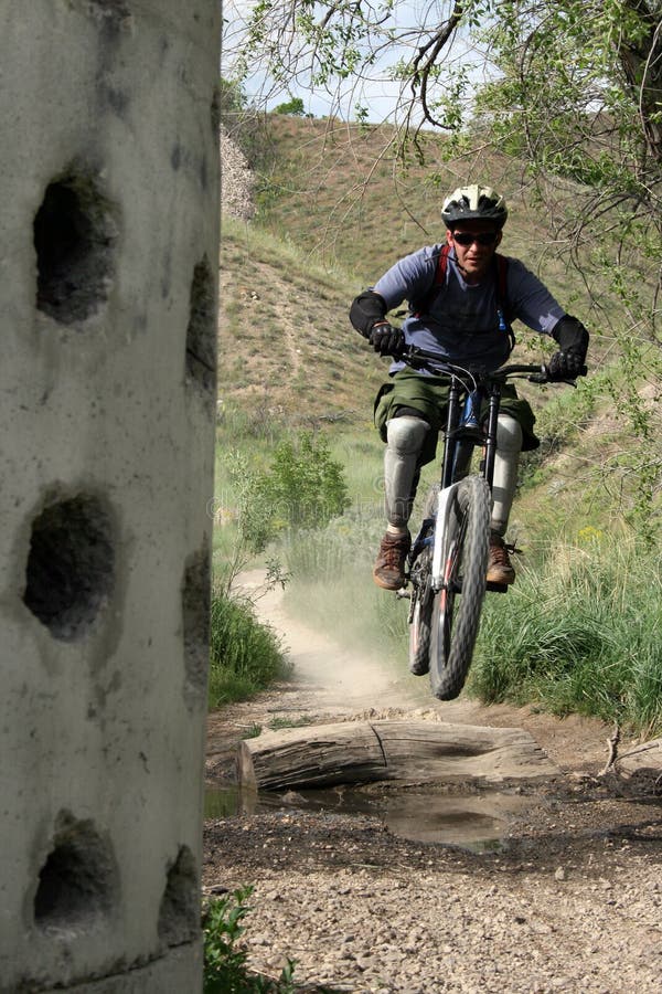 Velocidade da bicicleta imagem de stock