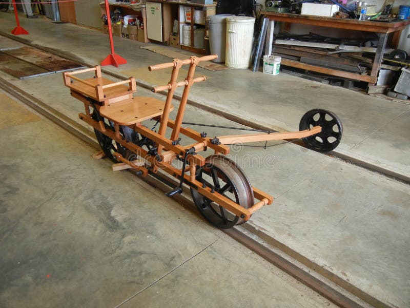 Velocipede stock image. Image of called, vintage, railroad 54015975