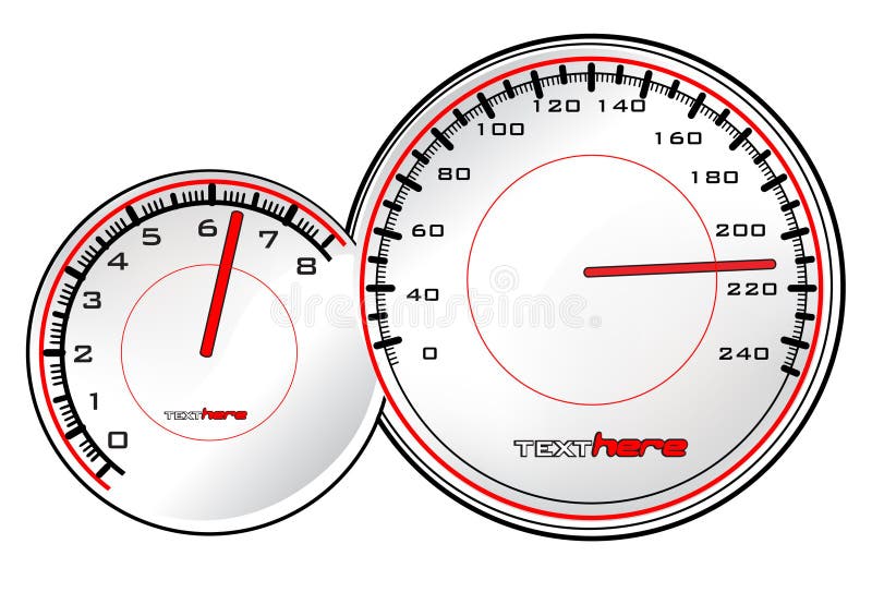 Speedometer vector illustration background wallpaper. Speedometer vector illustration background wallpaper