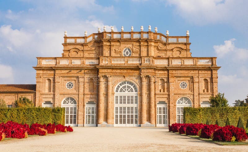 A view of the Reggia di Venaria Reale.