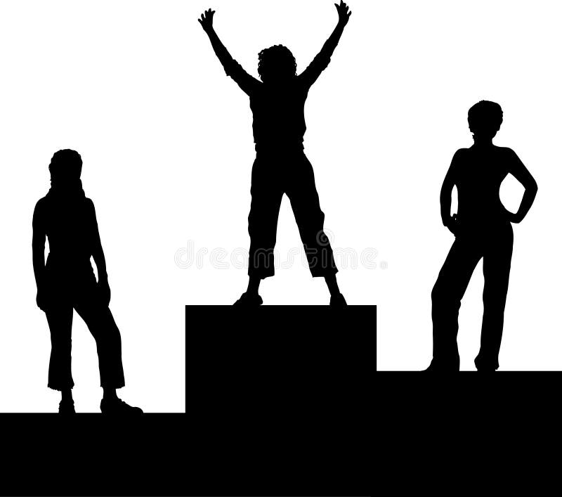 Vencedor ilustração stock Vencedor ilustração stock