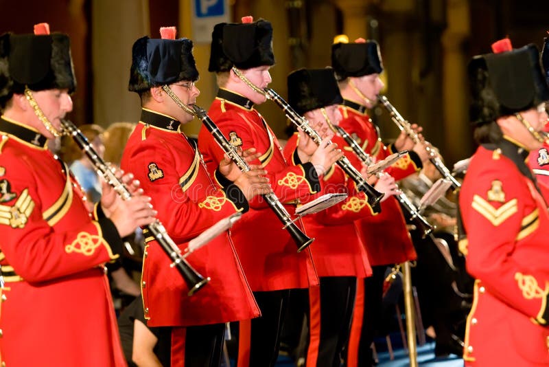 Venda militar británica imágenes de archivo libres de regalías Venda militar británica imágenes de archivo libres de regalías