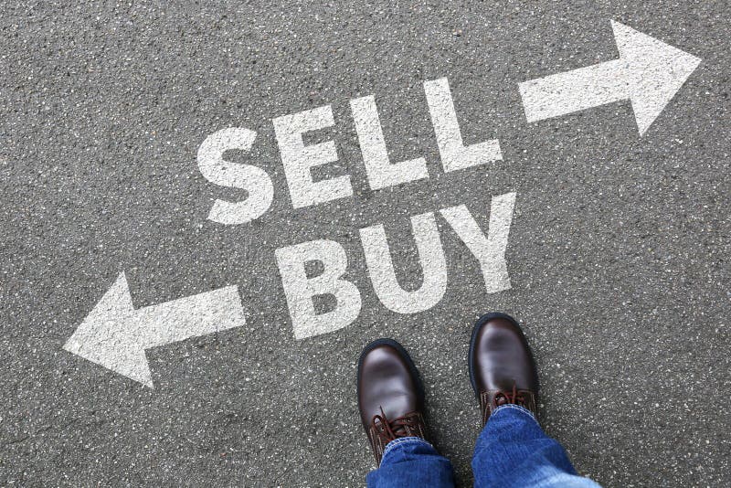 Vendez l'achat vendant les marchandises de achat commerçant l'autobus d'opérations bancaires de bourse des valeurs